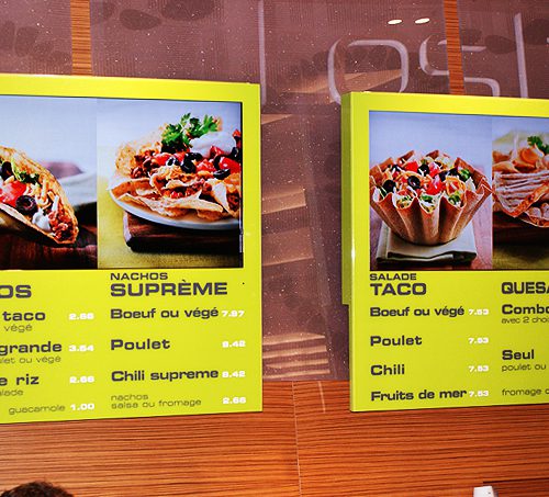 Digital Menu 3
