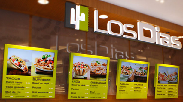 Digital Menu